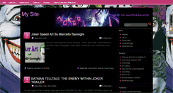 Desktop Screenshot of jokeruniverse.com